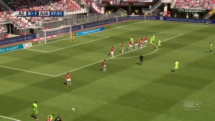 Anwar El Ghazi 0:2 Second Goal HD | AZ Alkmaar v. Ajax Amsterdam 08.08.2015 HD