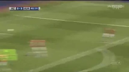 Nemanja Gudelj Amazing Long Shot GOAL AZ Alkmaar 0 - 3 Ajax ' 09.08.2015