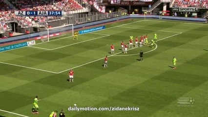 0-2 El Ghazi Second Goal _ AZ Alkmaar v. Ajax Amsterdam 08.08.2015 HD