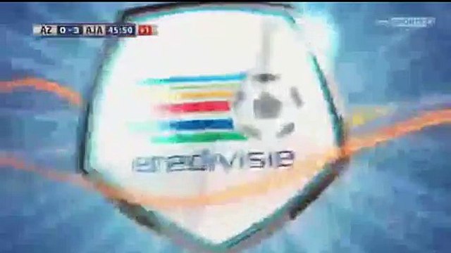 45' Minute Goals & Highlights | AZ Alkmaar 0 - 3 AJAX - 09.08.2015