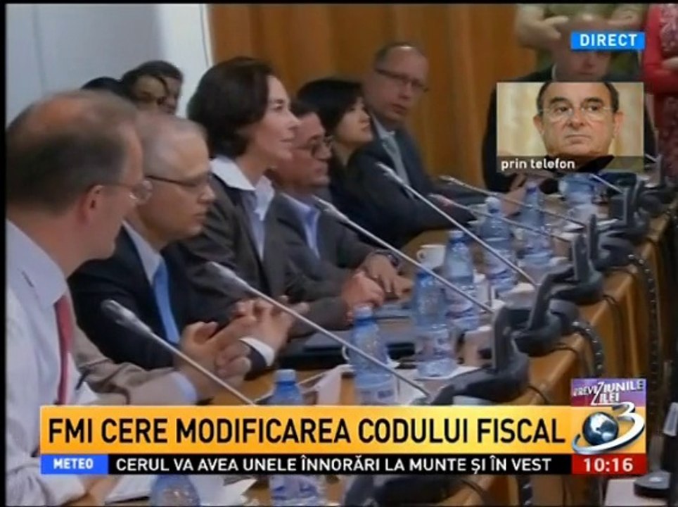 Ilie Serbanescu despre FMI si CODUL FISCAL: "Adevaratul prim-ministru al Romaniei este FMI"