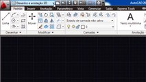 Problema com barra de ferramentas do AutoCAD 2010