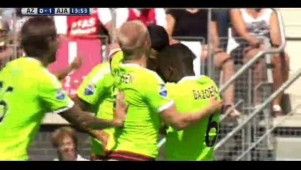 All Goals 1st Half - AZ Alkmaar 0-3 Ajax - 09-08-2015