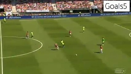 Nemanja Gudelj Goal AZ Alkmaar 0 - 3 Ajax Eredivisie 9-8-2015