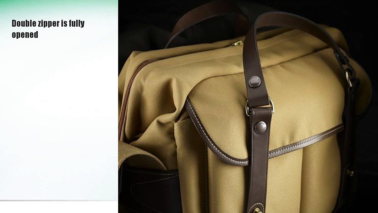 Billingham 207 Khaki FibreNyte Camera Bag with Chocolate