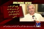 Mouth Breaking Reply To India By Khawaja Asif