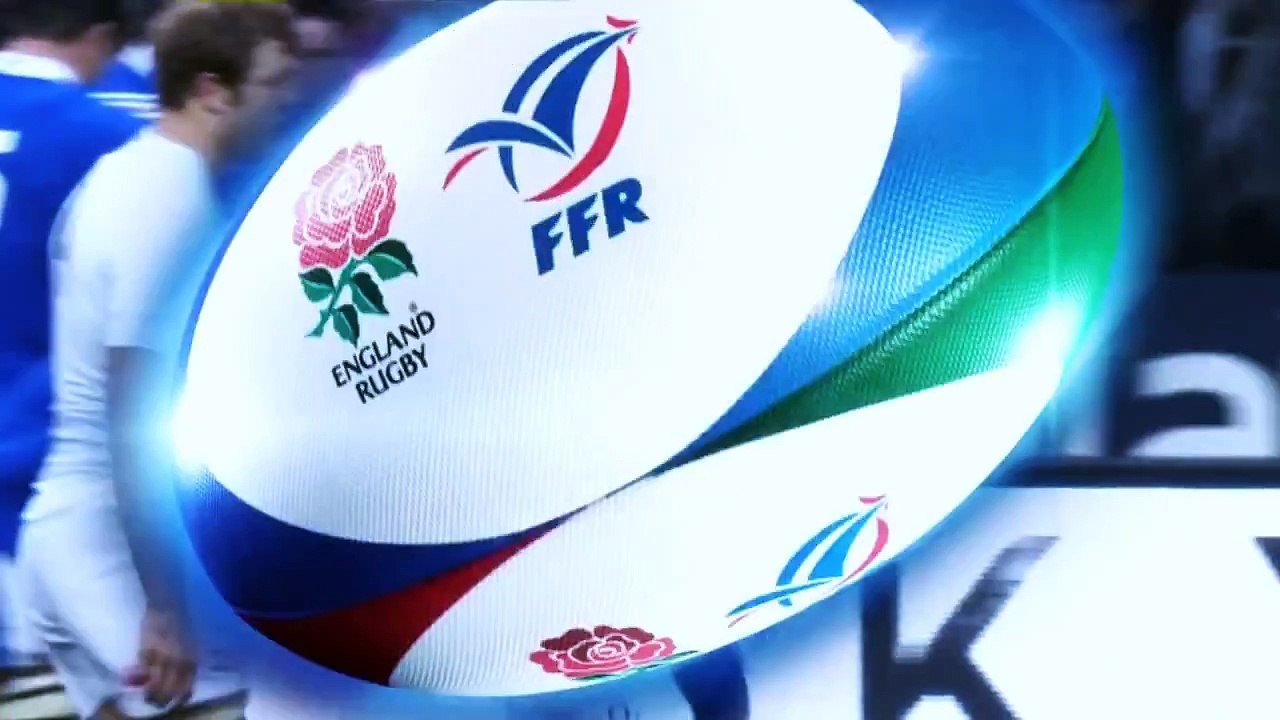 Owen Farrell meets Louis Picamoles against France