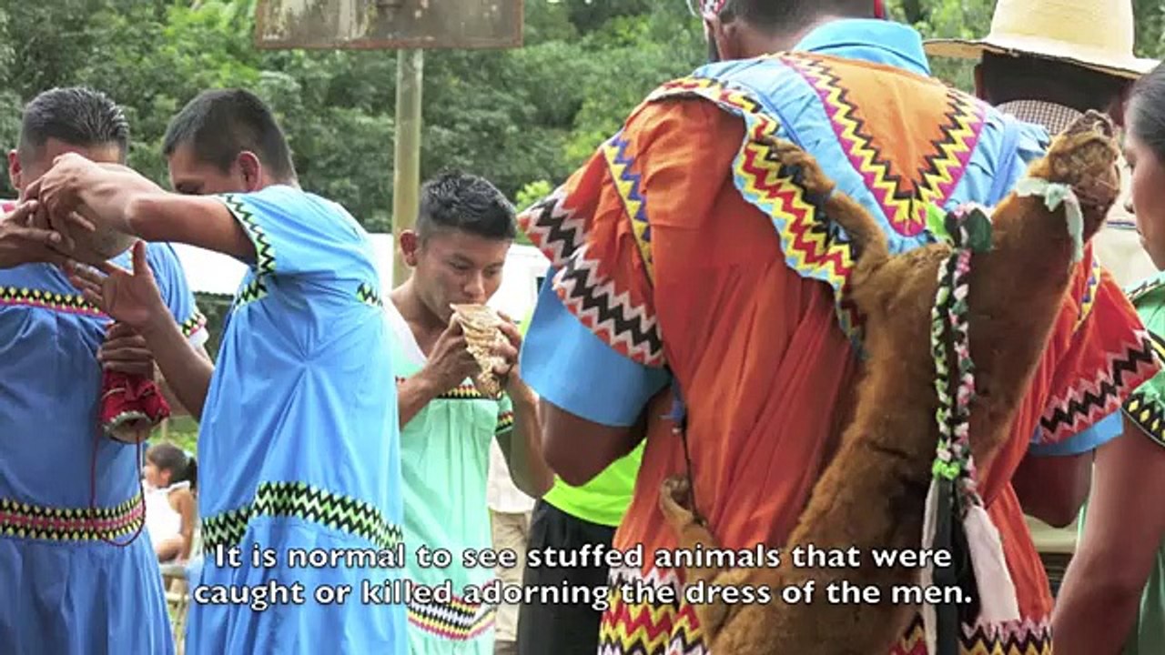 Traditional Balseria in Llano Bonito, Comarca Ngäbe-Buglé