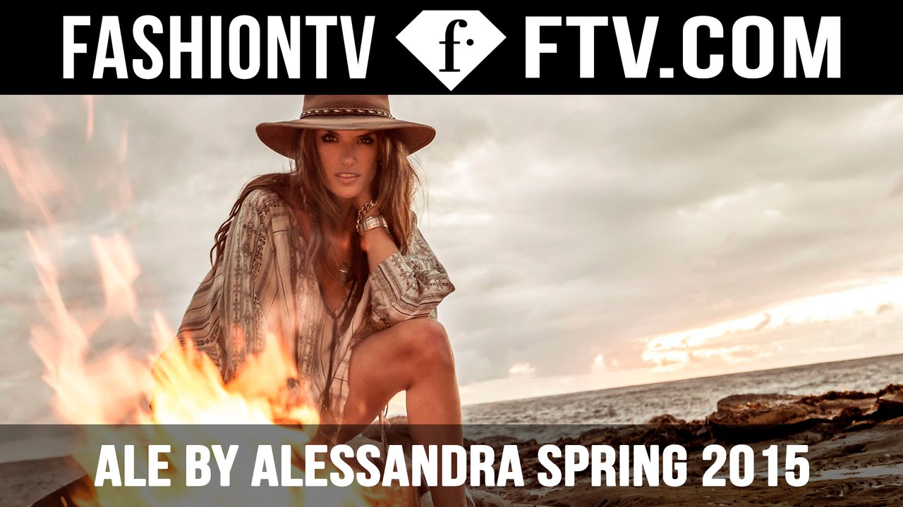Gorgeous Alessandra Ambrosio for Ale by Alessandra Spring 2015