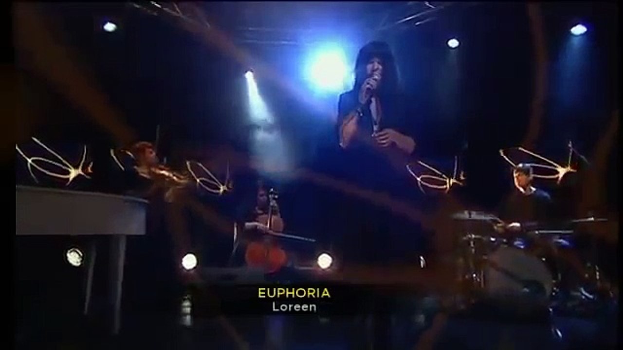 Loreen - Euphoria Acoustic Version (Live on Nyhetsmorgon)