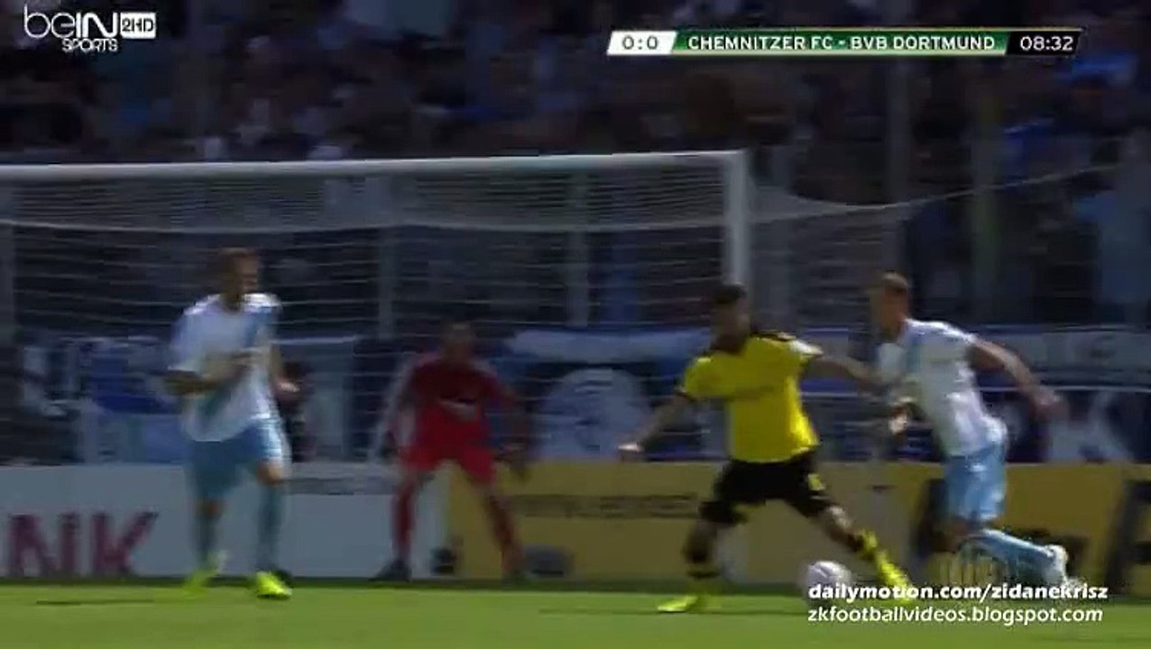 Ilkay Gündögan Amazing Skills | Chemnitzer v. Borussia Dortmund - DFB Pokal 09.08.2015 HD