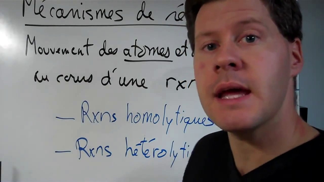 3-3 Chimie organique Mécanismes - Nucléophiles et Électrophiles