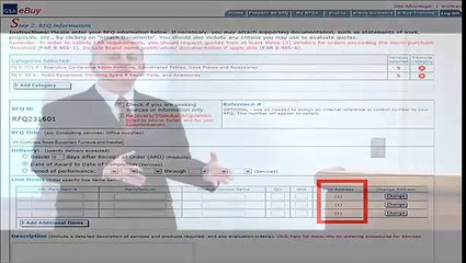 GSA Training: eBuy RFQ Add Attachments (5 of 10)