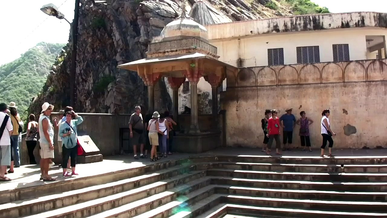 Jaipur (Galta Ji) : Galta Mandir (temple du Dieu Soleil)
