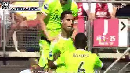 AZ Alkmaar 0-3 Ajax ALL Goals and Highlights Eredivisie 09.08.2015