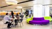 Office interior design for NEC, Wellington replaces reception with an interactive zone