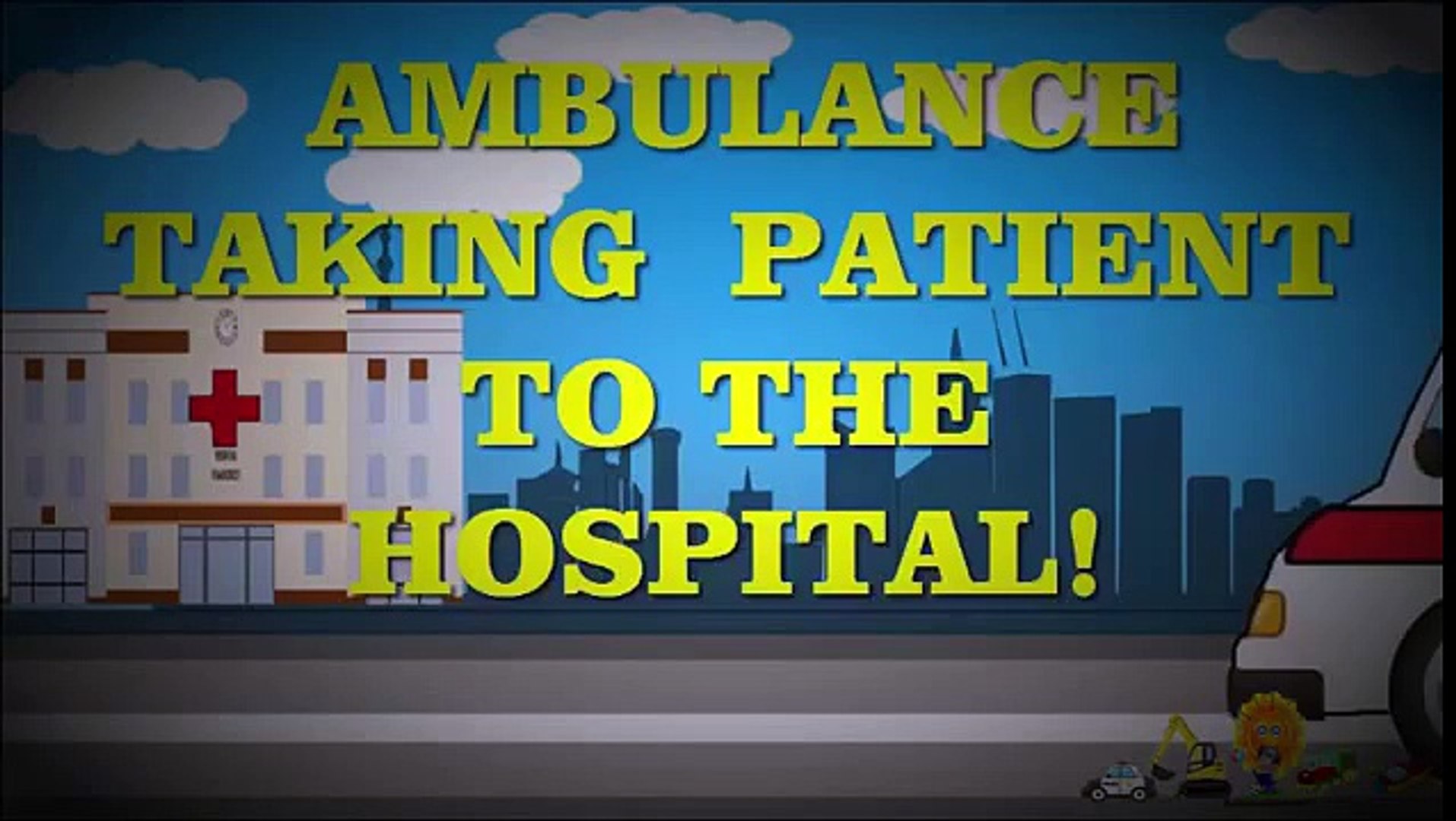 Ambulance Compilation | Emergency Vehicle | Kids Video | Fun and Educational