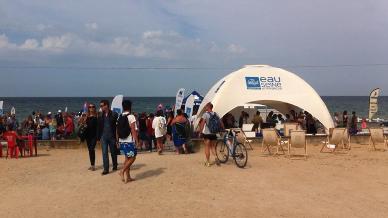 Aux Sables animes, des stands informent sur la qualité de l'eau