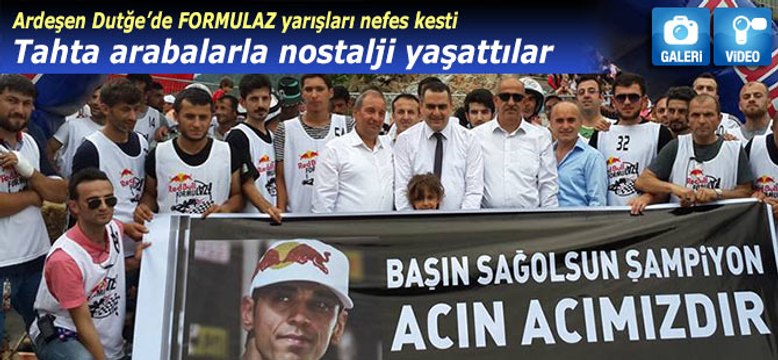 DUTĞE'DE FORMULAZ TAHTA ARABA YARIŞLARI