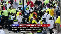 Dzhokhar Tsarnaev receives Death Penalty in Boston Marathon Bombing - May 15 2015