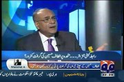 Najam Sethi Encouraging Altaf Hussain To Stand Infront Of Army And Fight