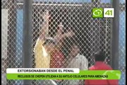 Reclusos de Chepén extorsionaban desde el penal - Trujillo