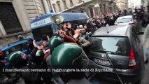 Forconi, violenti scontri a Torino