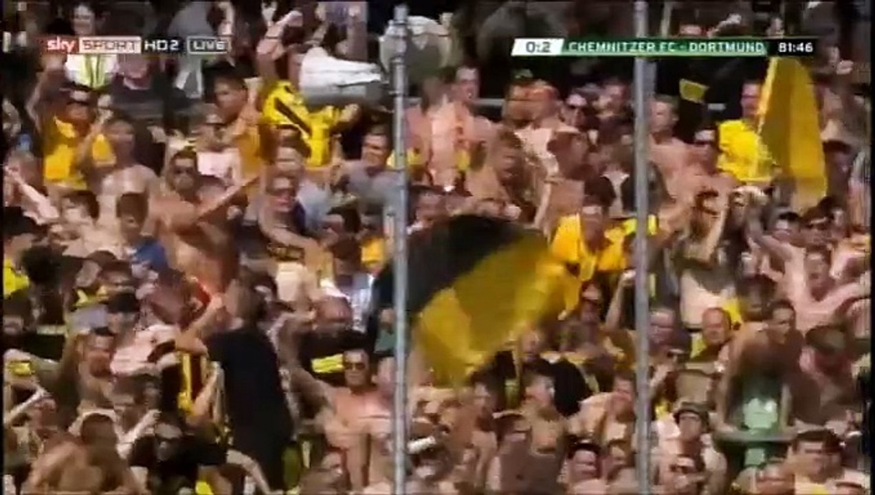 chemnitzer 0-2 dortmund