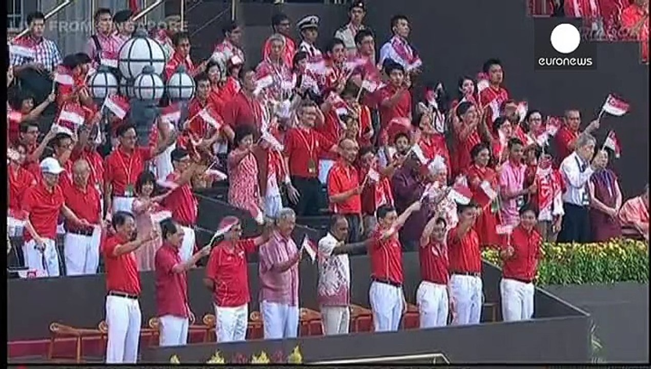 Singapur feiert 50 Jahre Unabhängigkeit