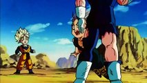 DBZ - Vegeta Hugs His Son And Hits Trunks & Goten After That!