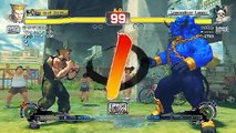 Ultra Street Fighter IV battle: Guile vs Hugo