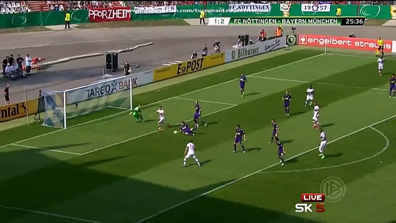 Robert Lewandowski 1_3 _ Noettingen - Bayern Munich 09.08.2015 HD