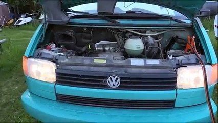 1993 Volkswagen Eurovan T4 Westfalia Camper Cold Start & Drive