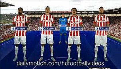 Stoke City v. Liverpool Line Up Information 9.08.2015 HD