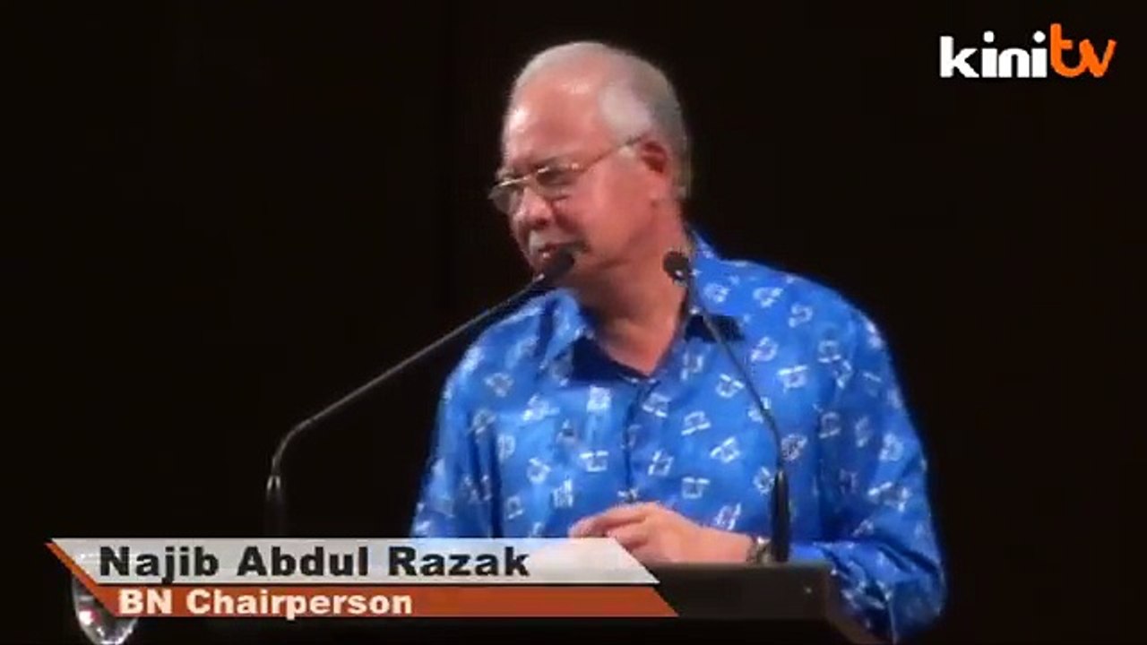 Najib: Chinese votes dropped as they believed lies