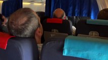 Take off Amsterdam - Landing in Tbilisi (Georgia) Georgian Airlines 737-500