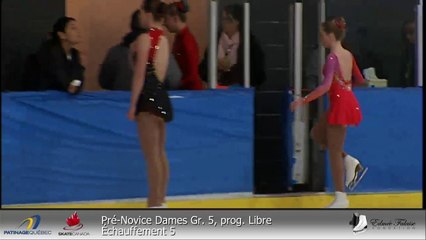 Pré-Novice Dames Gr51 Prog. Libre - Échauffement 1 (REPLAY) (2015-08-09 17:20:17 - 2015-08-09 17:56:03)