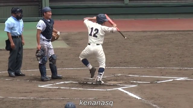 Insolite : L'échauffement d'un joueur de baseball japonais