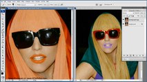 Фотошоп CS3 Изменить цвет Волос, Губ, Одежды в фотошопе