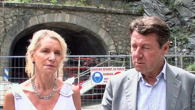 Hautes-Alpes : Visite Christian Estrosi Chambon