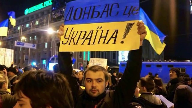 Донецк поднялся за единую Украину! Видео с митинга в Донецке на песню Океан Эльзы Стена