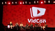 Dan and Phil in Power of Words Panel- Vidcon 2015