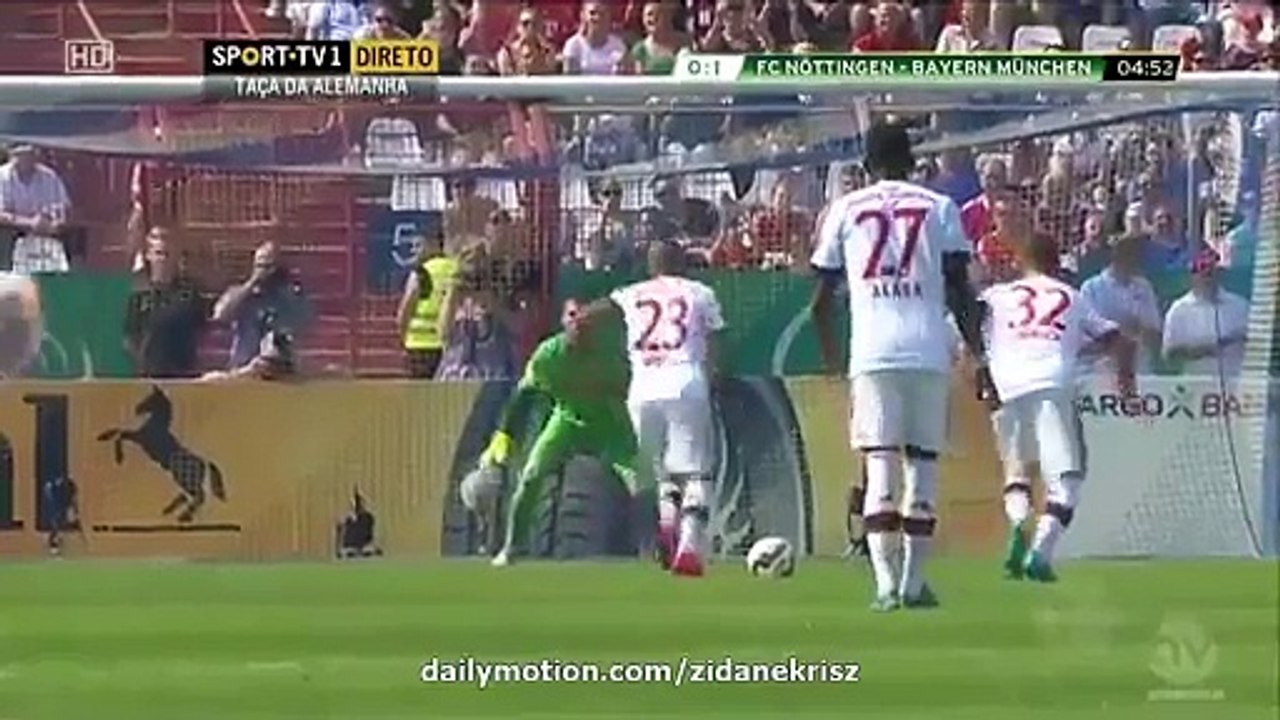 FULL HIGHLIGHTS HD - FC Nottingen 1-3 FC Bayern München - DFB Pokal 09.08.2015