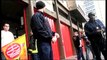 Firefighters strike against dangerous pension plans
