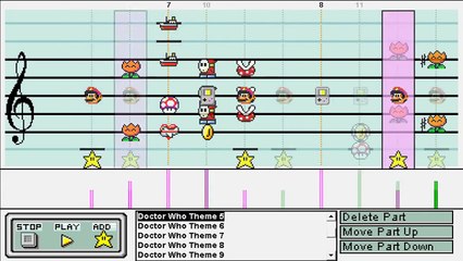 Mario Paint - Doctor Who Theme (2010)