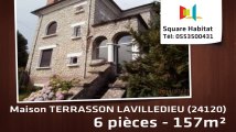 A vendre - Maison/villa - TERRASSON LAVILLEDIEU (24120) - 6 pièces - 157m²