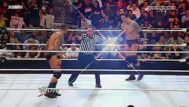 Randy Orton vs Wade Barrett - The Miz New WWE Champion