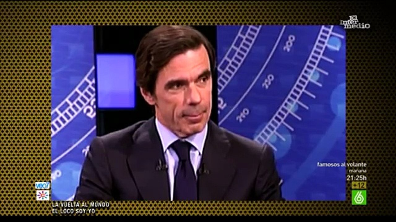 Juan Joya alias "Risitas" se enfrenta a Aznar, Pedro J. y Carlos Dávila (El Intermedio)