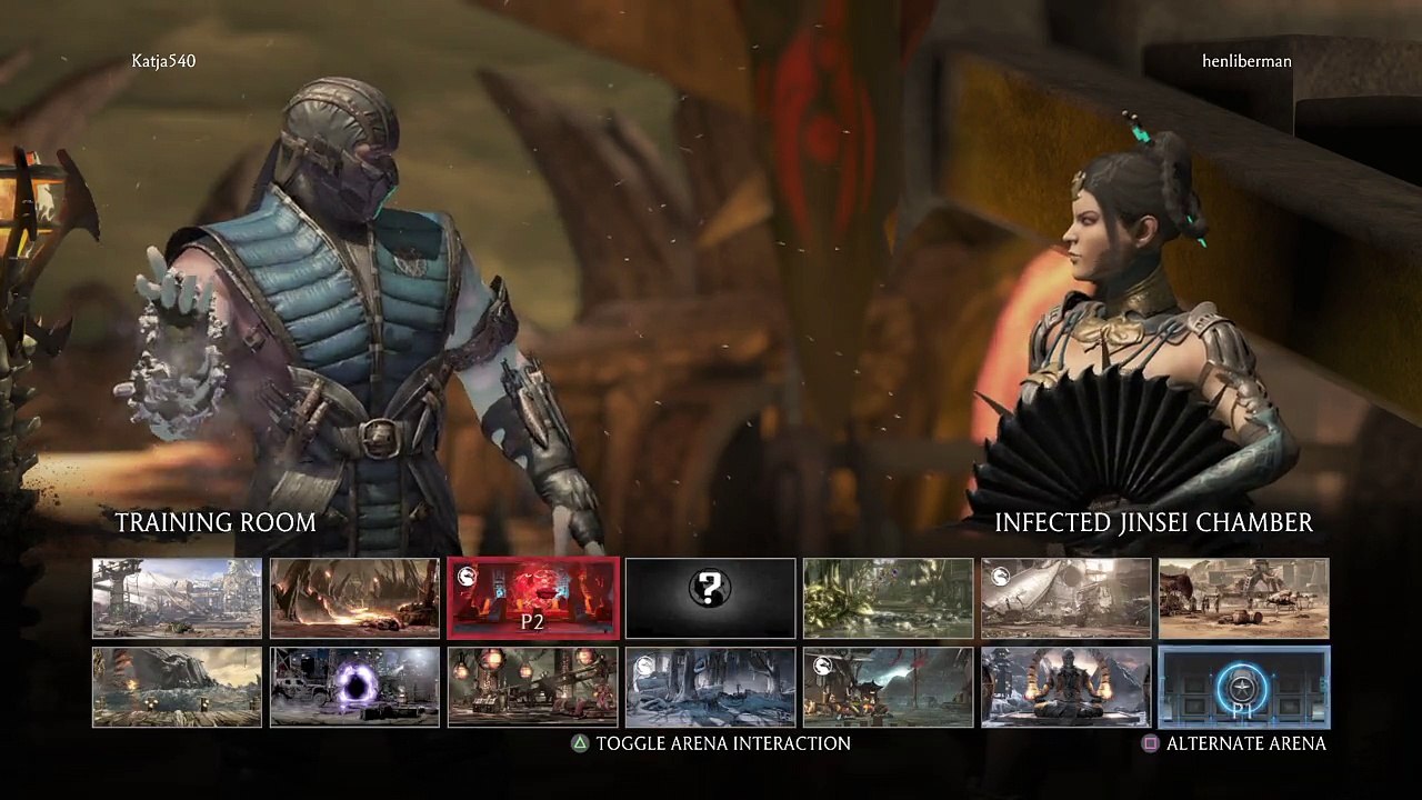 Kitana vs sub zero