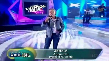 "Hallelujah - Aleluya" (Michael W. Smith) performed by Jotta A. on Brazilian TV